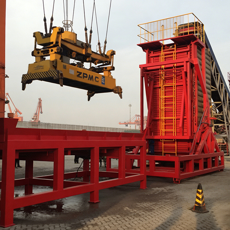 Kontinuerlig containerhåndteringssystem